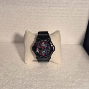 Casio G Shock Black and Red analog - digital